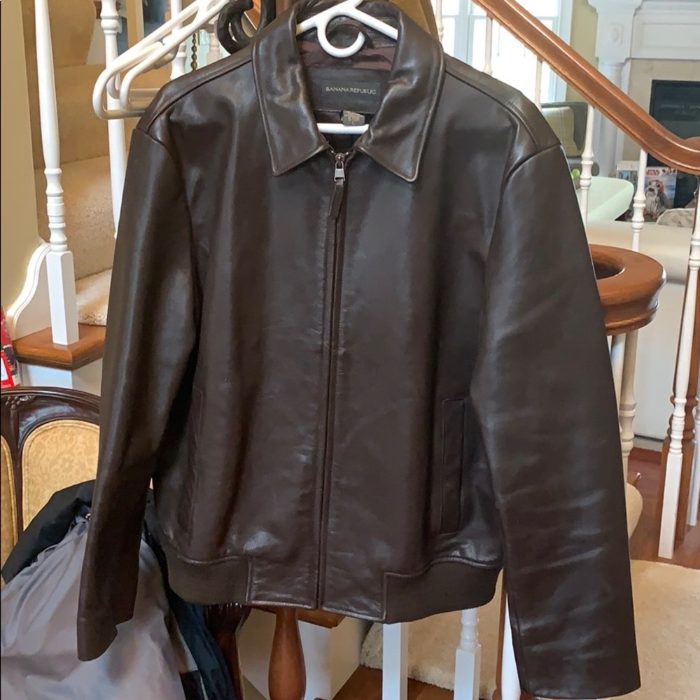 Leather jacket